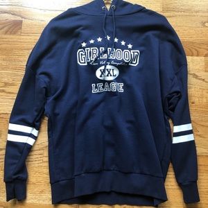 Navy blue H&M hoodie